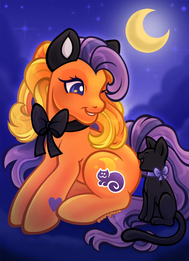 Pumpkin Tart and Friend