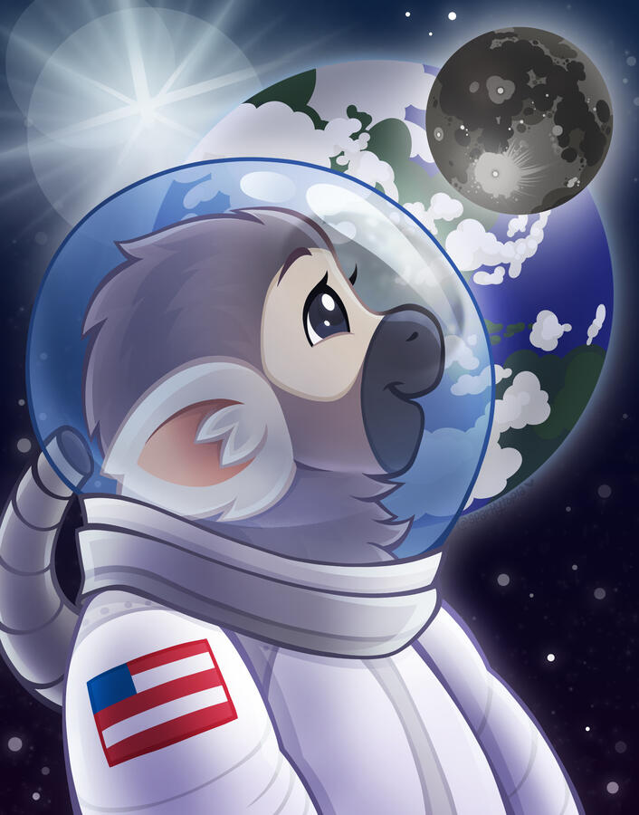 Miss Baker in Space Miss Baker in Space