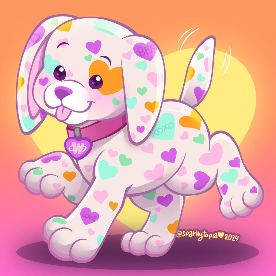 Fullbody Animal - Sweetheart Puppy Fullbody Animal - Sweetheart Puppy