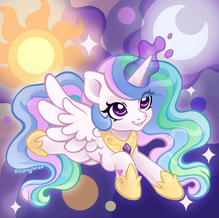 Chibi Princess Celestia